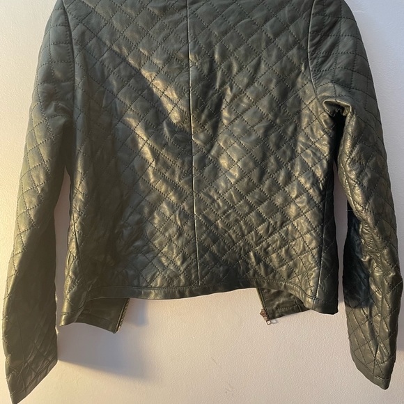 Hinge quilted leather jacket size XS - Picture 2 of 5
